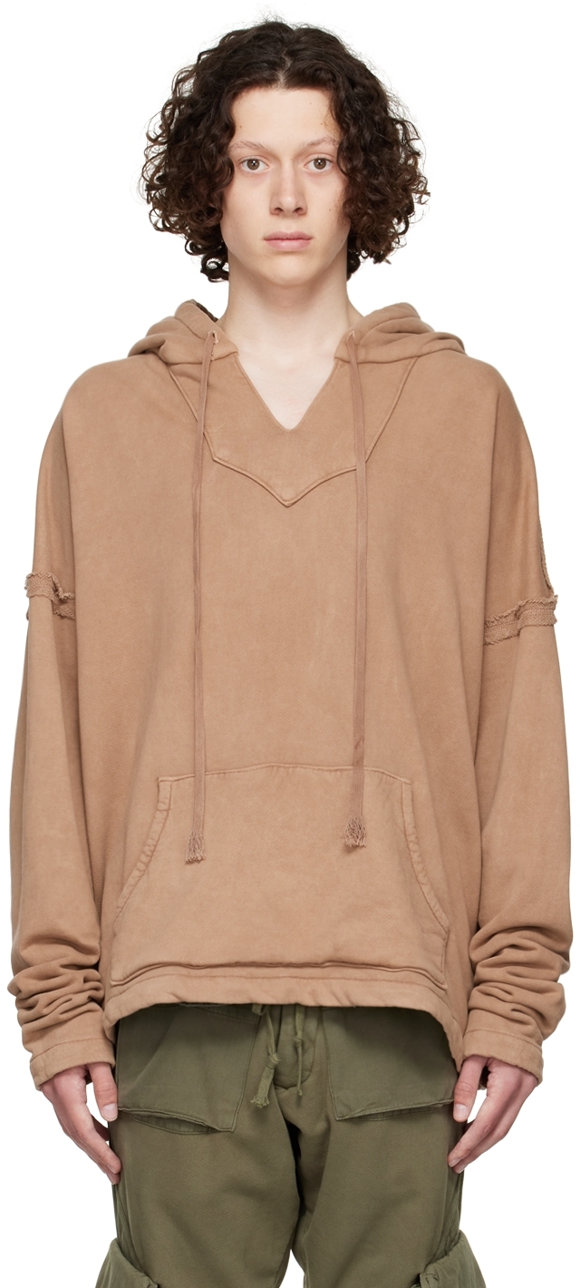 Greg Lauren Brown Baja Hoodie | Smart Closet