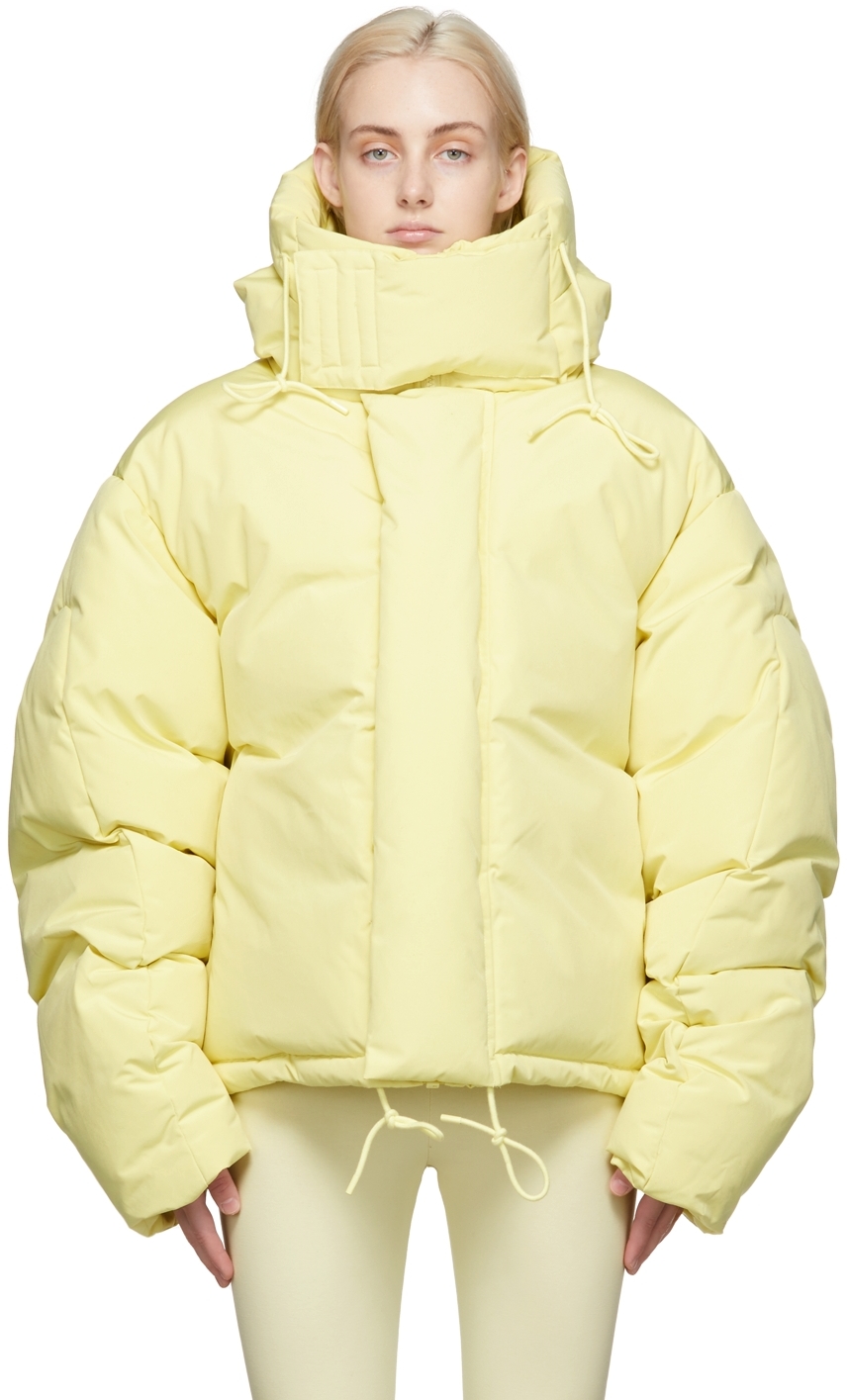 Entire studios Yellow Down SOA Puffer Jacket | Smart Closet