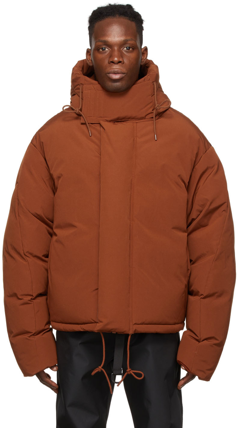 Entire studios Orange Down Soa Puffer Jacket | Smart Closet