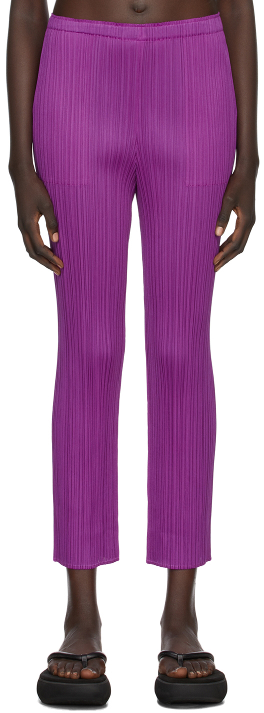 Purple Monthly Colors November Trousers