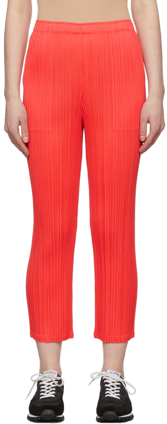 Red Monthly Colors January Trousers