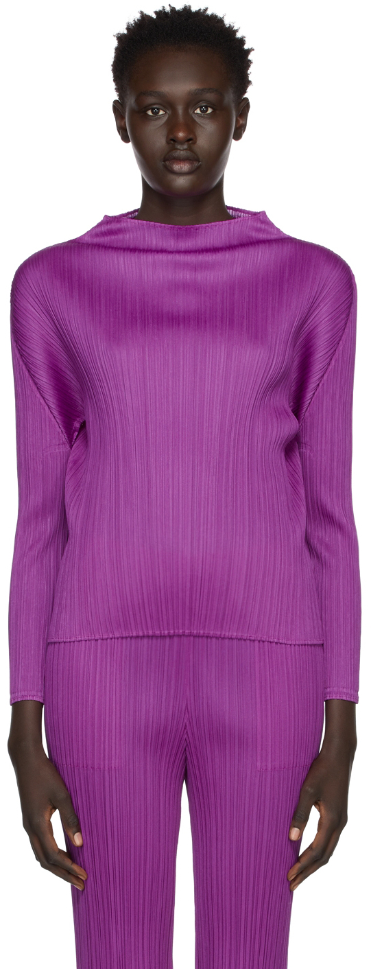 Pleats Please Issey Miyake: Purple Monthly Colors November