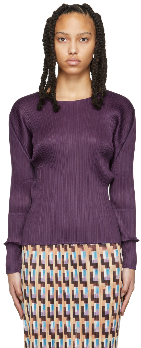 Purple Monthly Colors February Shirt