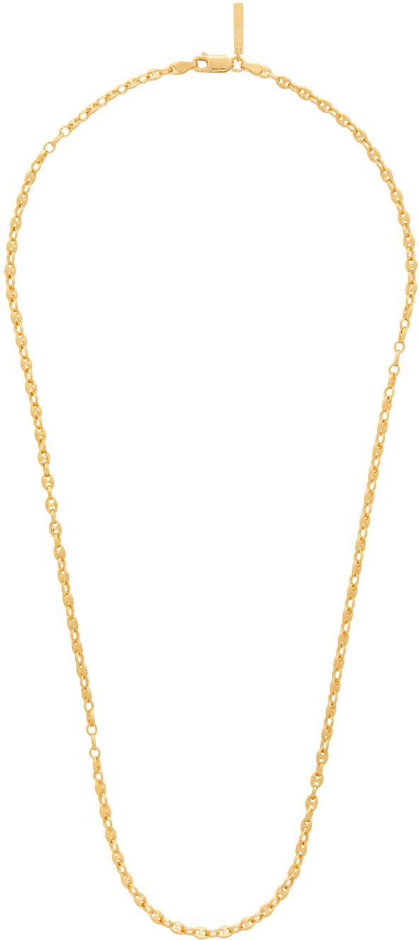 Gold Classic Delicate Chain Necklace