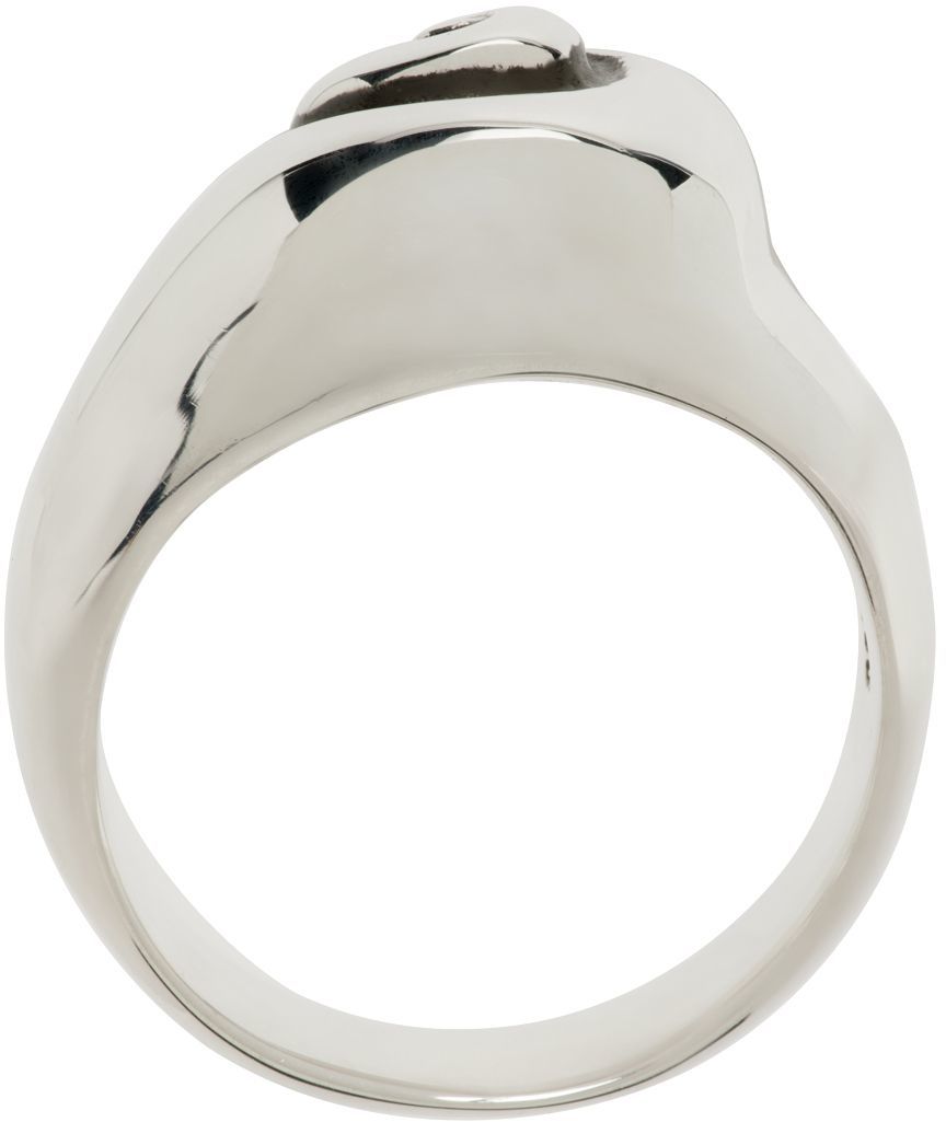 Sophie Buhai Silver Small Nautilus Ring | Smart Closet