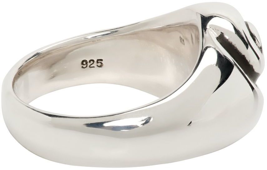 Sophie Buhai Silver Small Nautilus Ring | Smart Closet