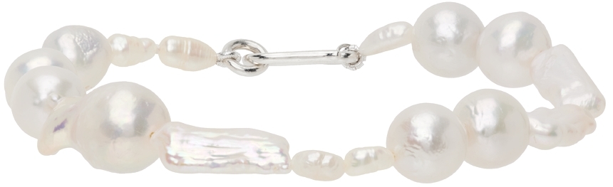 Sophie Buhai Off-White Pearl Assemblage Bracelet