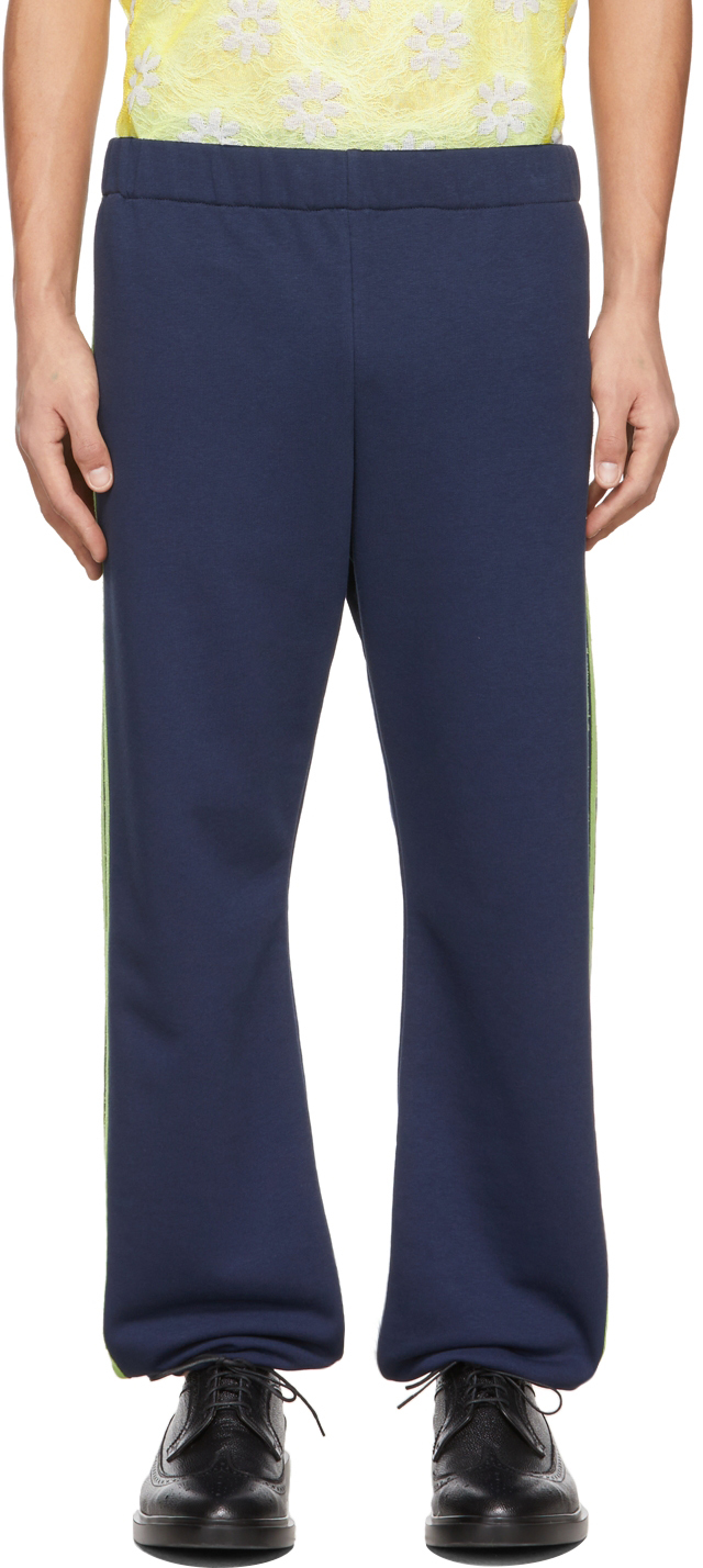 Navy & Green Jackson Lounge Pants