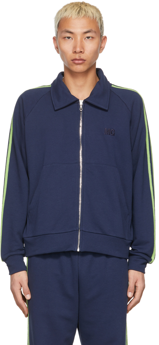 Navy & Green Simon Sweatshirt