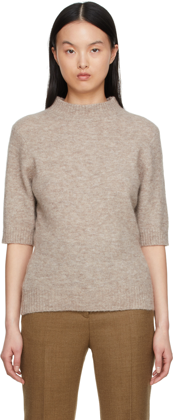 Holzweiler Taupe Puff Sweater