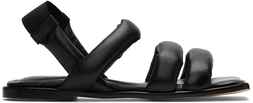Holzweiler Black Kate Padded Sandals