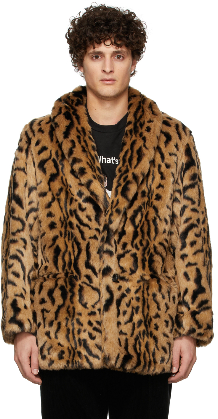 black leopard jacket