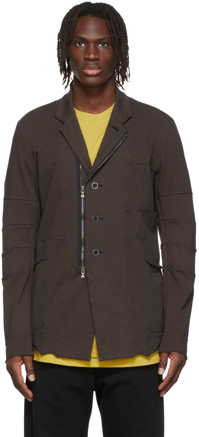 The Viridi-anne Brown Jersey Jacket