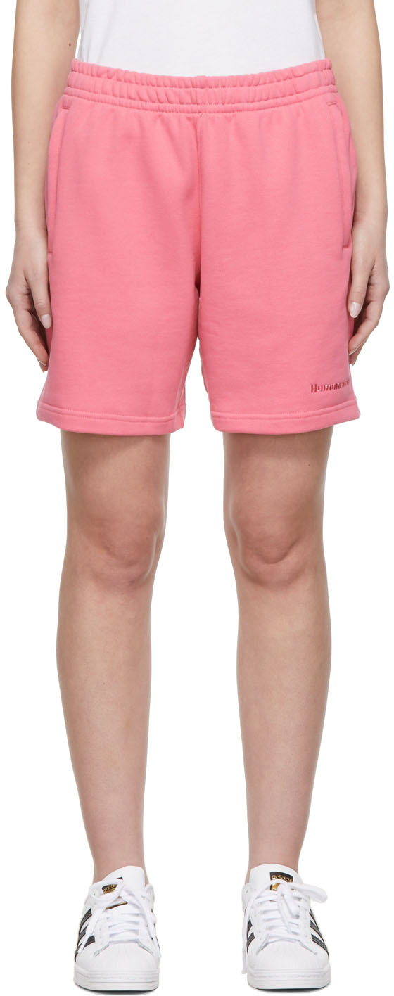 adidas x Humanrace by Pharrell Williams Pink Humanrace Basics Shorts