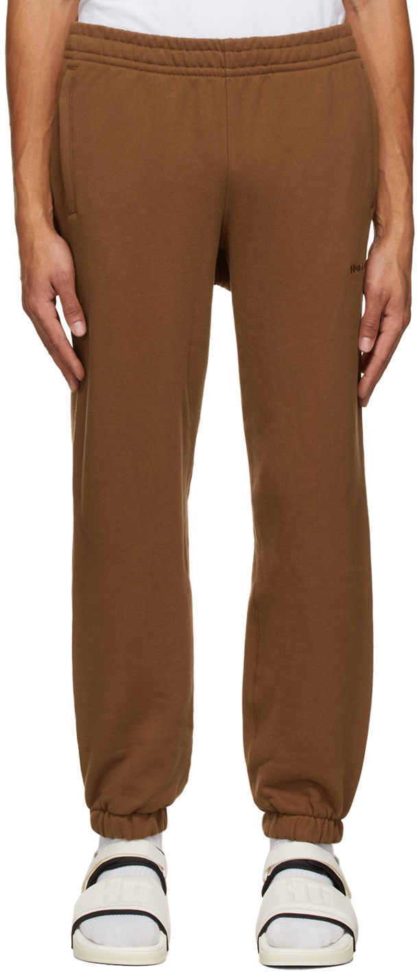 adidas x Humanrace by Pharrell Williams: Pantalon de survêtement brun  Humanrace | SSENSE France