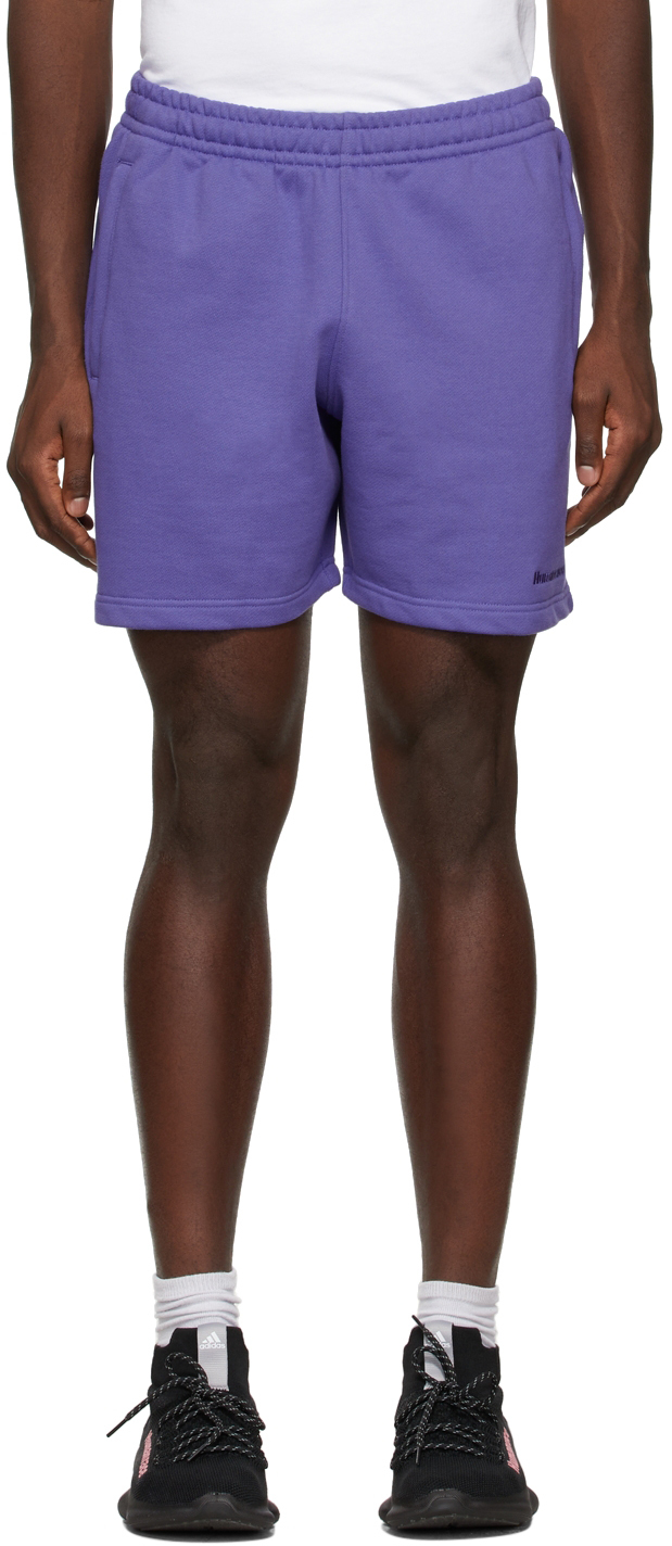 lotería mini Supone Purple Humanrace Basics Shorts by adidas x Humanrace by Pharrell Williams  on Sale