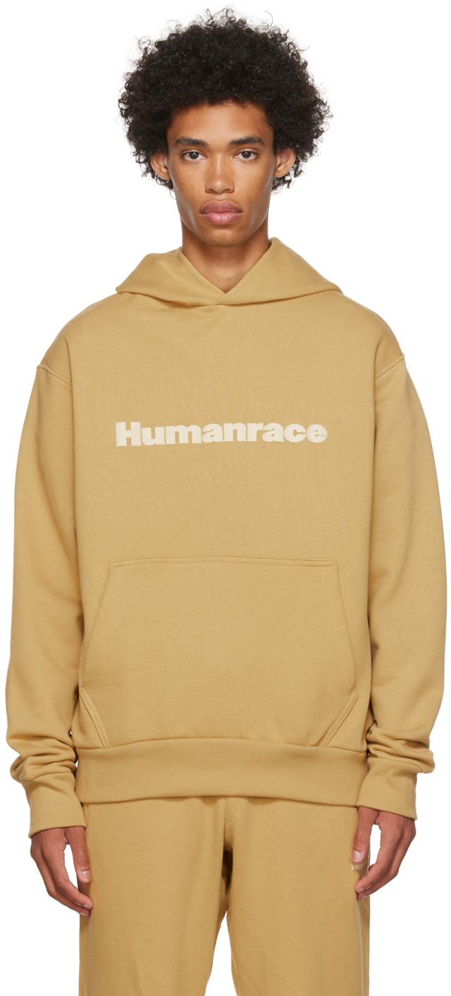 adidas x Humanrace by Pharrell Williams Tan Humanrace Basics Hoodie