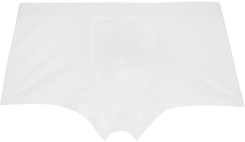 Ssense Uomo Abbigliamento Intimo Boxer shorts White Cotton Boxer Briefs 