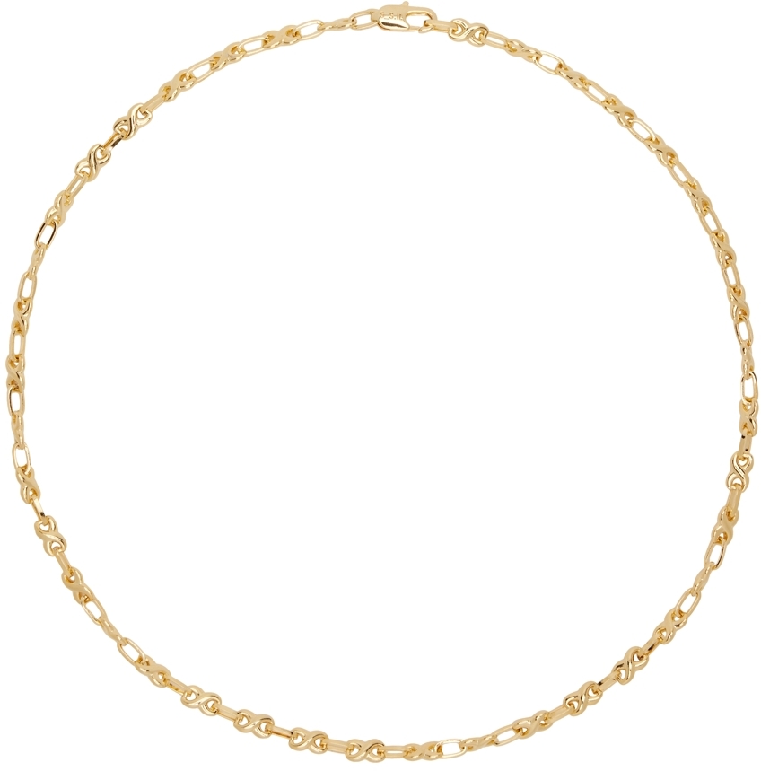 S S.IL Gold Small Classic Chain Necklace