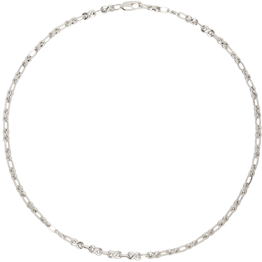 S S.IL Silver Small Classic Chain Necklace