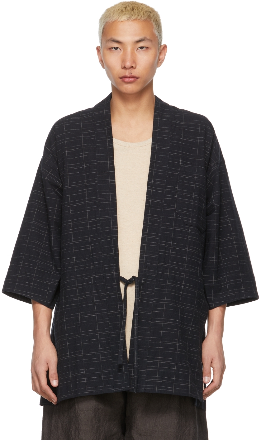 Jan-Jan Van Essche Black #10 Kimono Cardigan