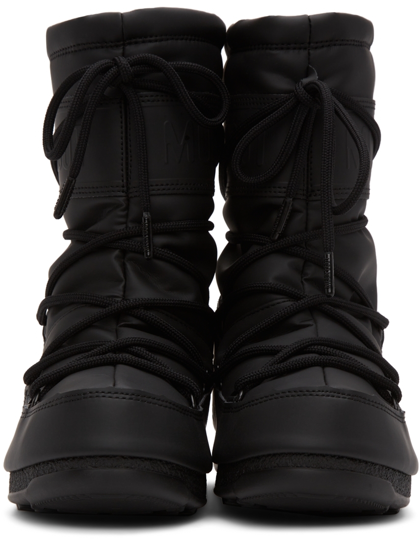 Mid Moon Boots Black