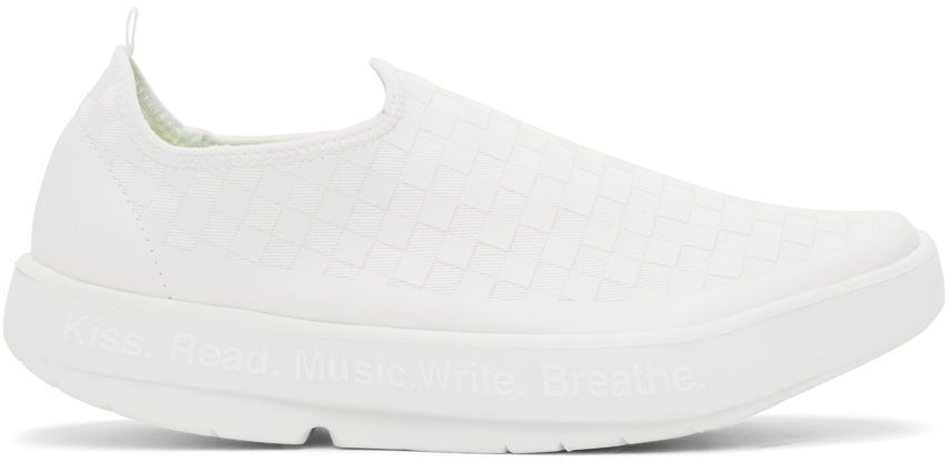 White Checker Shoe