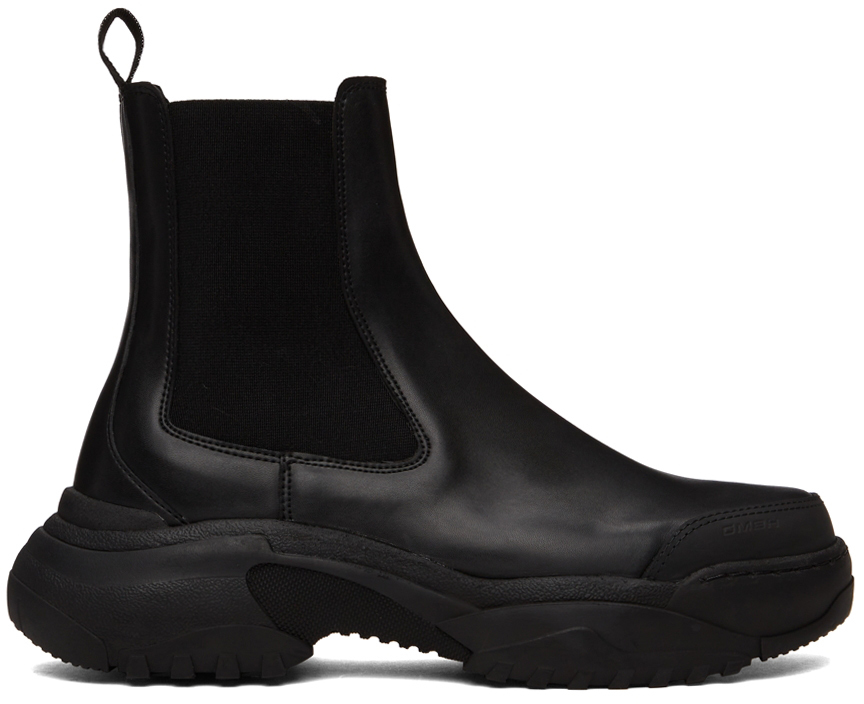 GmbH: Black Chelsea Boots | SSENSE Canada