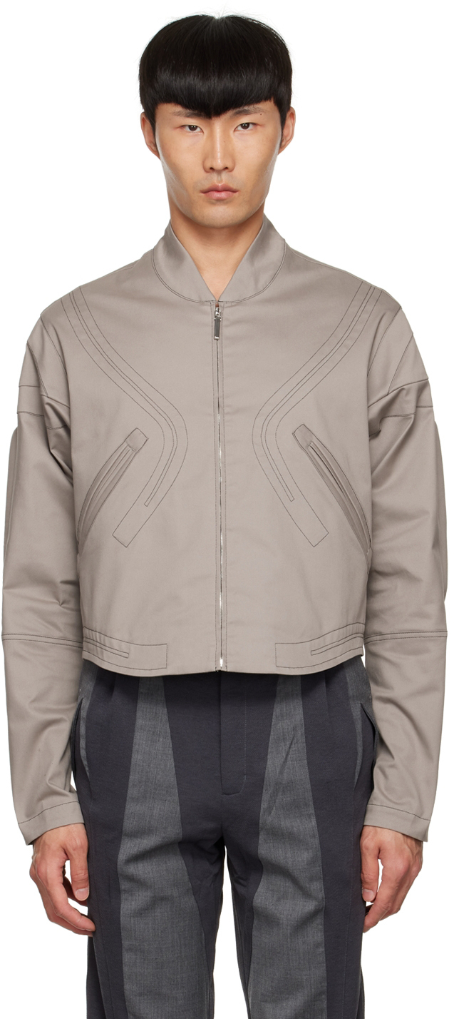 Kiko Kostadinov Gray Wassex Jacket | Smart Closet