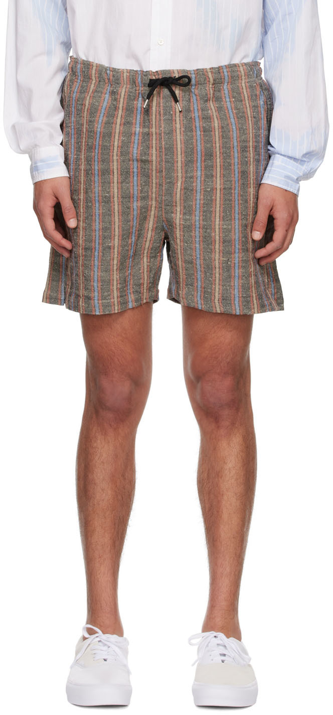 Schnayderman's Multicolor Linen Shorts