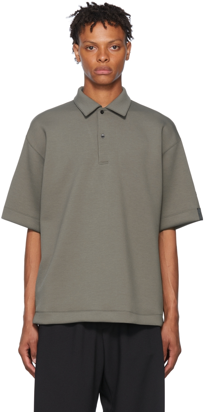 N.Hoolywood Gray Polyester Polo