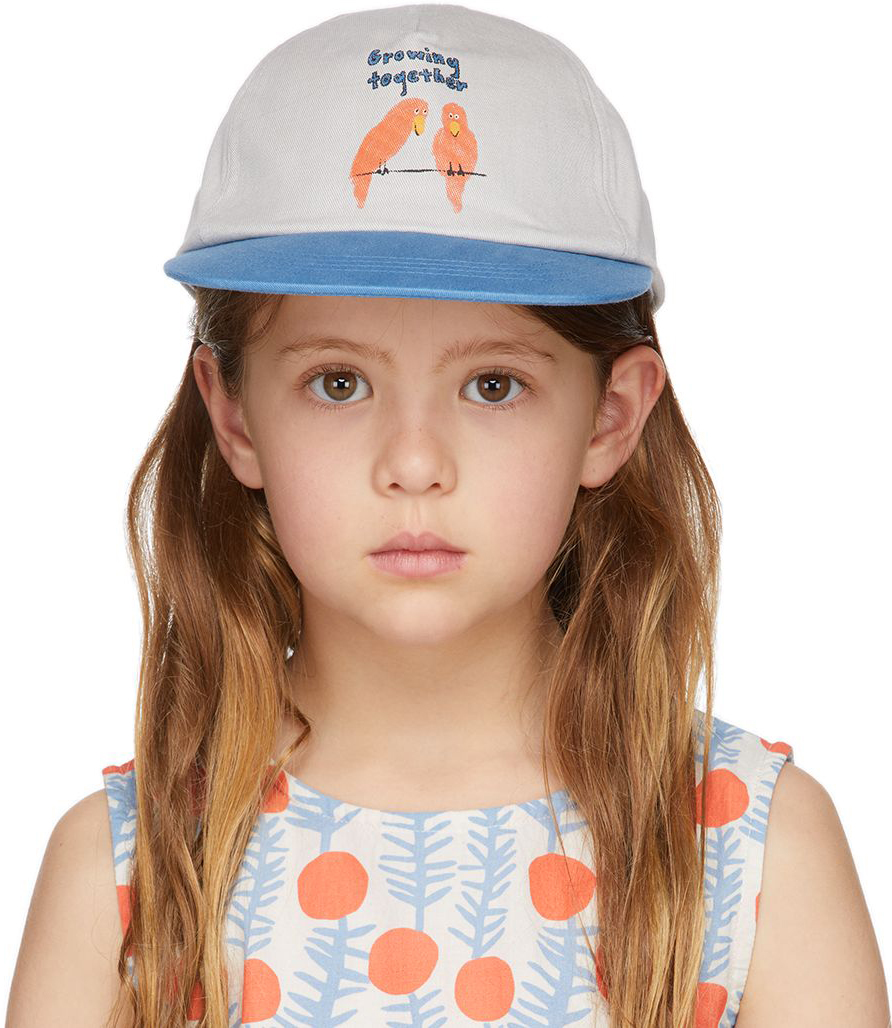Kids & Blue Parrot Cap SSENSE Accessories Headwear Caps 