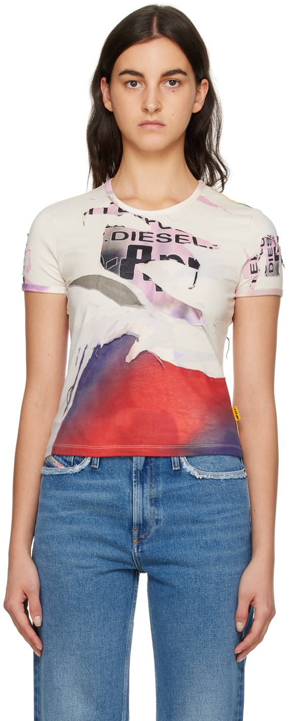 Løfte sekvens Bærecirkel Diesel t-shirts for Women | SSENSE