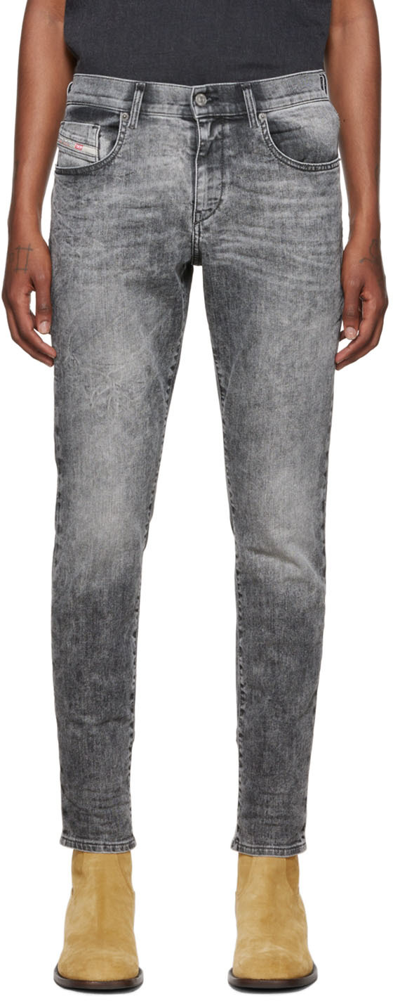 Diesel Gray D-Strukt Jeans