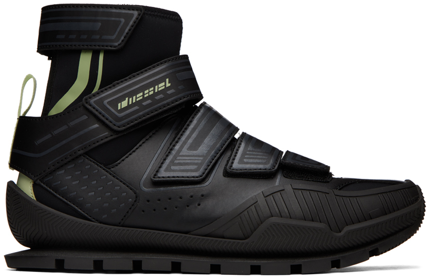 DIESEL BLACK PENDHIO SOCK SNEAKERS