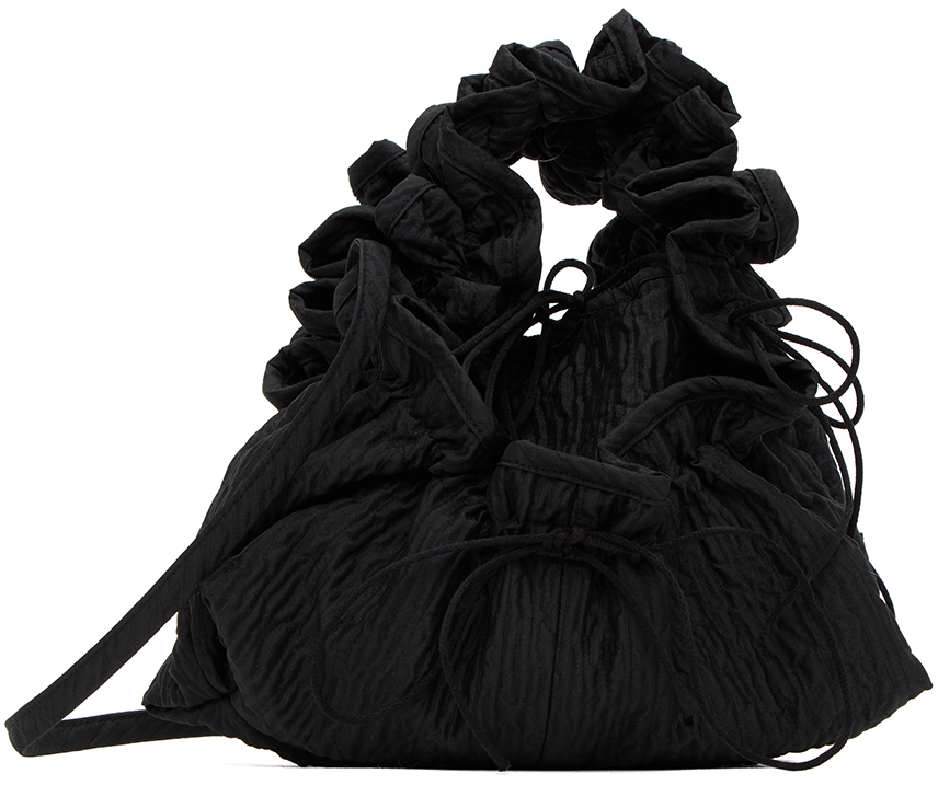Black Kiku Shoulder Bag by Cecilie Bahnsen on Sale