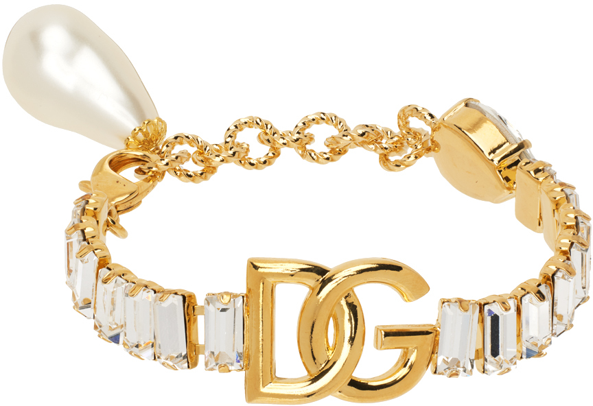 Dolce & Gabbana Gold 'DG' Bracelet