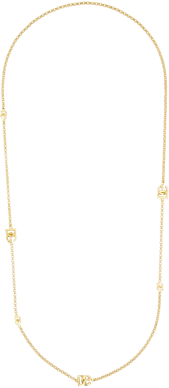 Dolce & Gabbana Gold Small Logo Bracelet