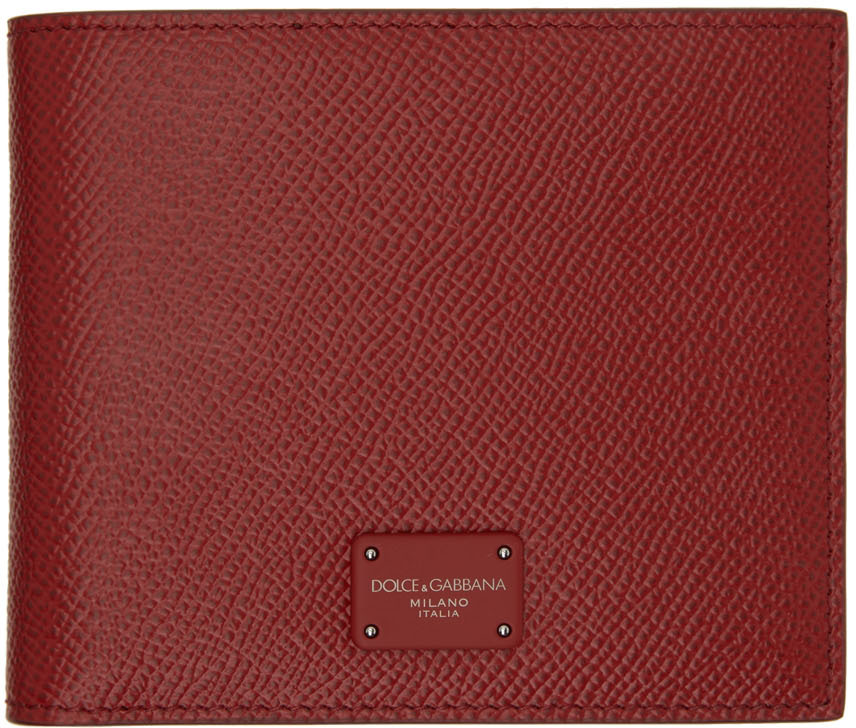 Dolce & Gabbana Red Dauphine Wallet In 87515 Rubino | ModeSens