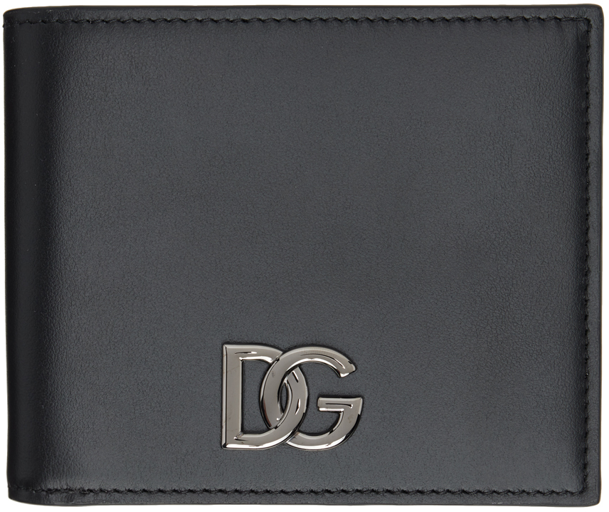 Dolce & Gabbana Black Calfskin Wallet