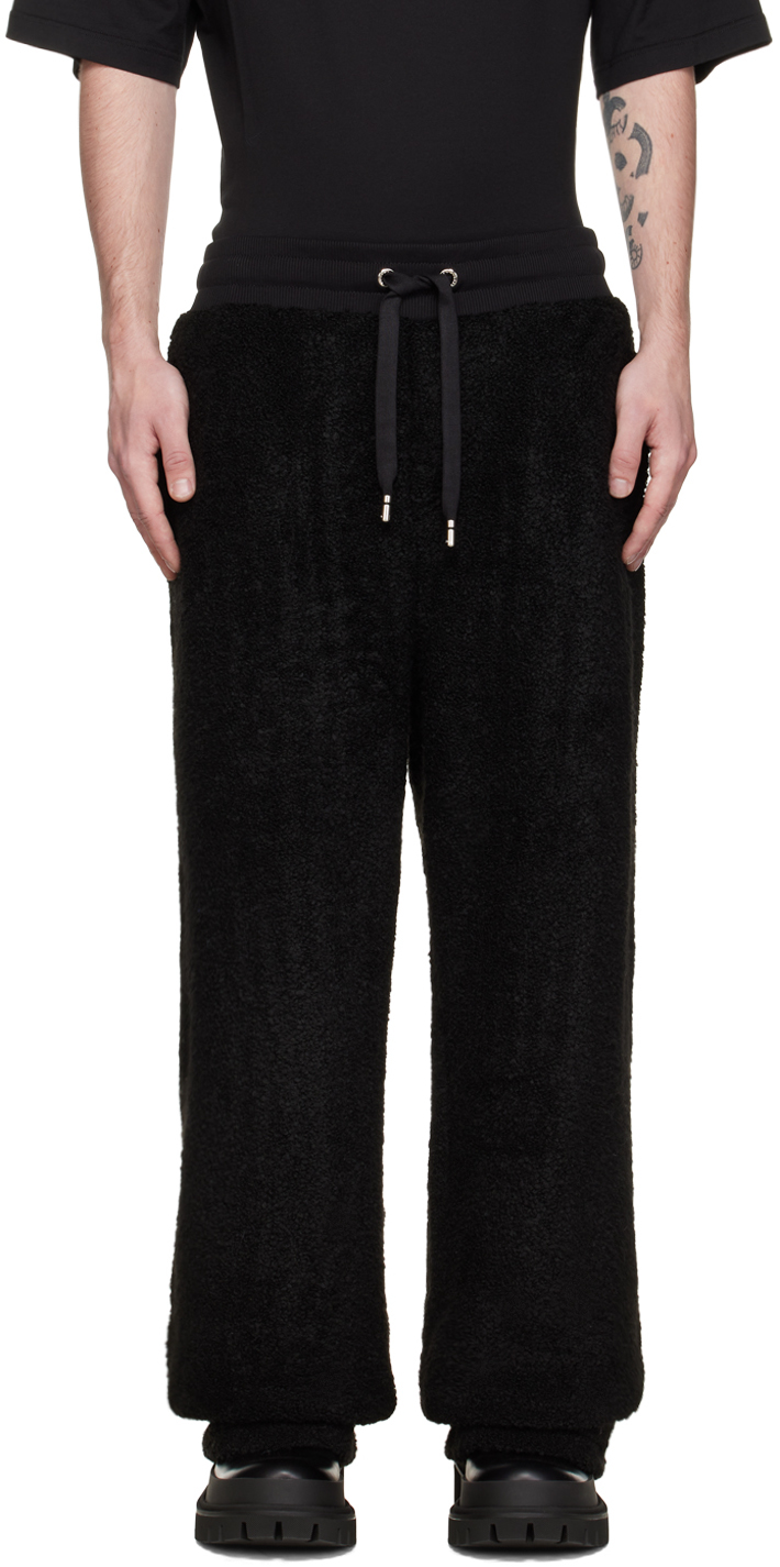 Black Drawstring Lounge Pants