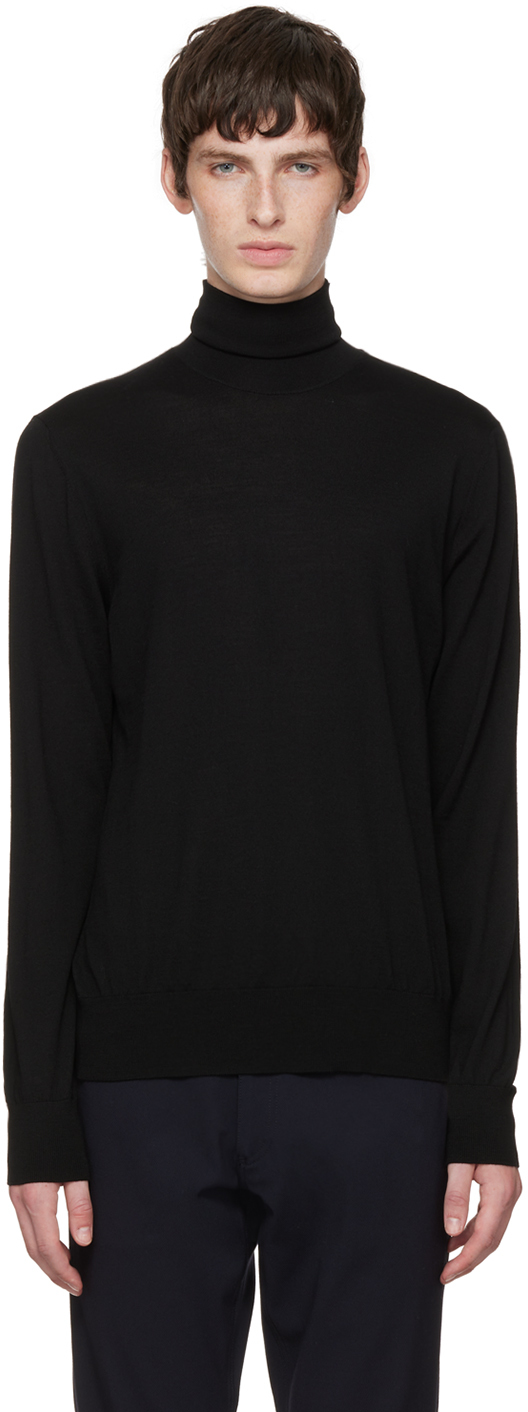 Dolce & Gabbana: Black Wool Turtleneck | SSENSE