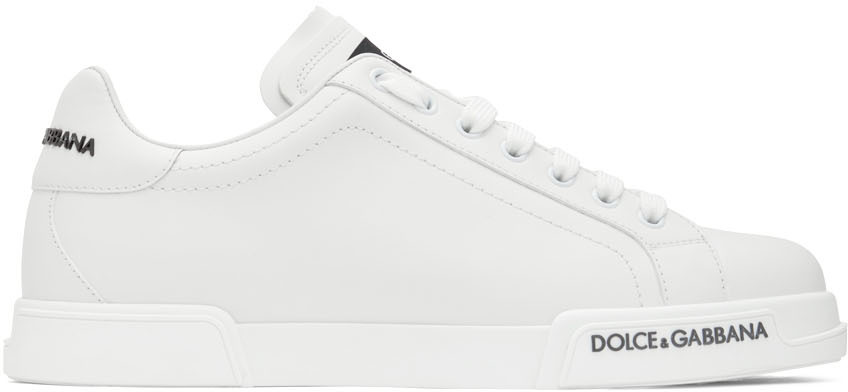 Mens Shoes Trainers Low-top trainers Dolce & Gabbana Dolce E Gabbana Other Materials Sneakers in White for Men 