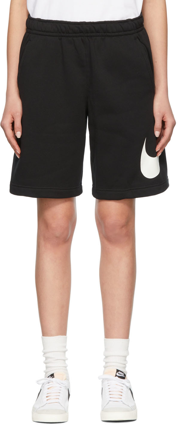 Nike Black Cotton Shorts