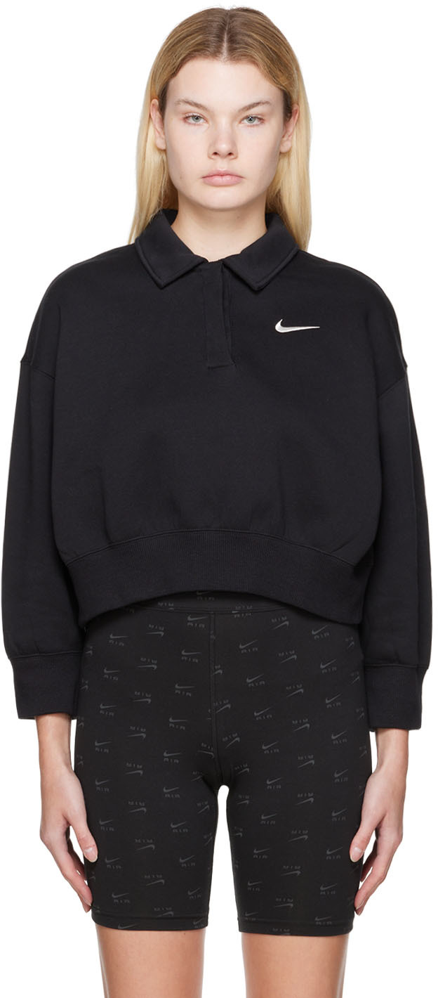 Nike Black Phoenix Polo Sweatshirt