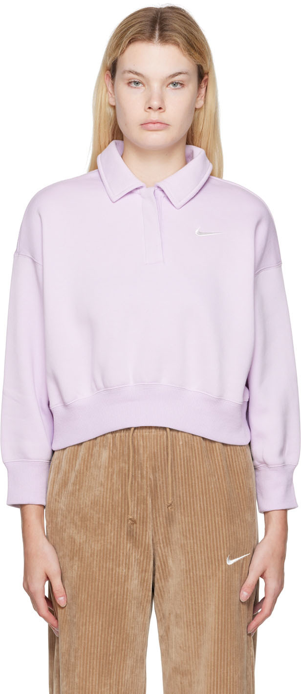 Nike Purple Phoenix Polo Sweatshirt
