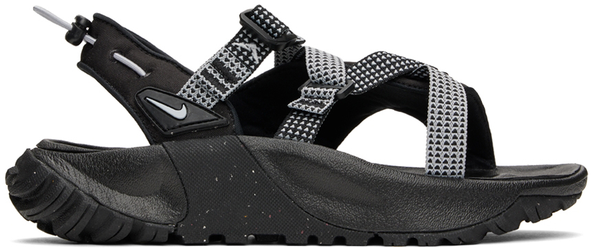 Nike Black Oneonta Sandals