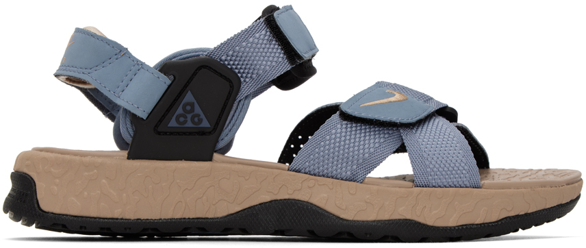 Nike Blue ACG Air Deschutz+ Sandals