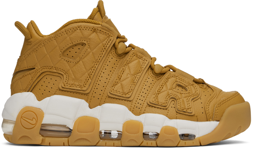nike air uptempo femme brun