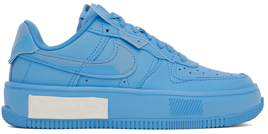 Nike Blue Air Force 1 Fontanka Sneakers
